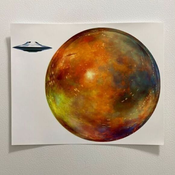 Color Print Mars  - Picture 1 of 1